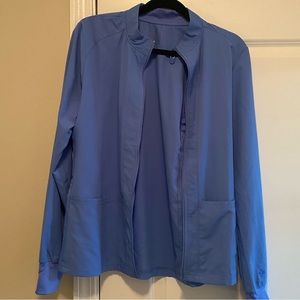 Med conture scrub jacket